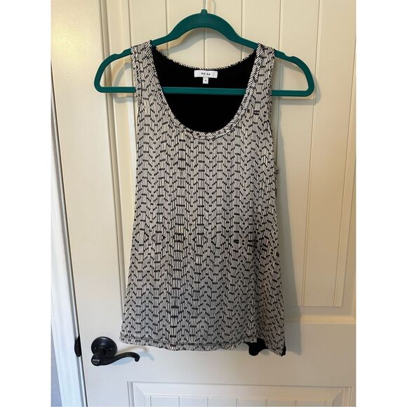 Reiss Silk Blend Remey Scoop Neck Tank Top Women Size S - Picture 4 of 11